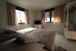 TV a/nebo společenská místnost v ubytování Apartment Leopold