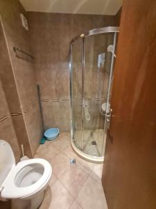 Et badeværelse på MitProt Panorama Bay2 Luks Apartment 174