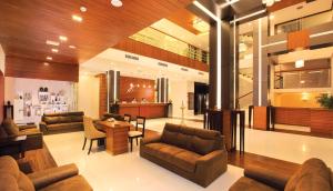 Posezení v ubytování Holiday Vista Thekkady a premium hotel near periyar wild life sanctuary with sky view pool
