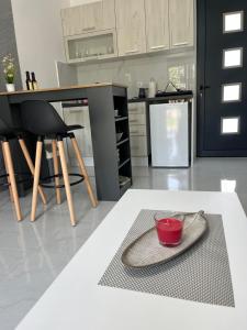 A kitchen or kitchenette at Apartments MASIMO
