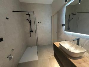 Vannituba majutusasutuses Scala Suites