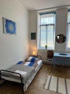 Postel nebo postele na pokoji v ubytování Koloťuk