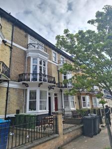 Bygningen som lejligheden ligger i