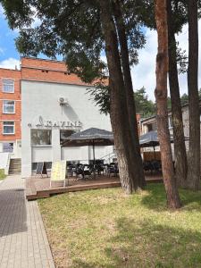 Budova, kde se hostel nachází