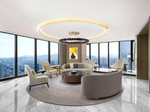 Sofitel Ambassador Seoul Hotel & Serviced Residences的休息区