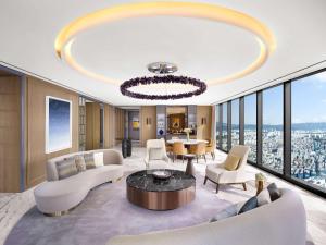 Sofitel Ambassador Seoul Hotel & Serviced Residences的休息区