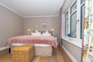 Ein Bett oder Betten in einem Zimmer der Unterkunft Alva 1