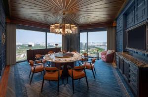Posezení v ubytování Hilton Saigon