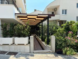 Zahrada ubytování Apartments Adria