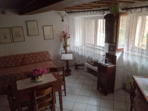 Posezení v ubytování Oasi del borgo