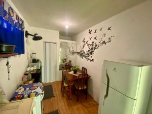 A cozinha ou cozinha compacta de Térreo Praia Grande