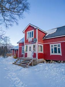 Το Minnehaugen I Handeland Lodge τον χειμώνα
