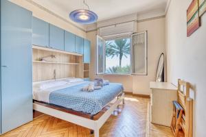 Posteľ alebo postele v izbe v ubytovaní Sunny House Spiagge e Ciclabile - Happy Rentals