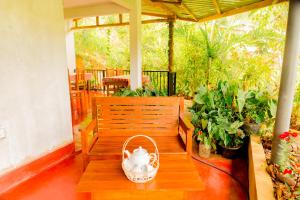 Balkón nebo terasa v ubytování Aroma Heaven Homestay