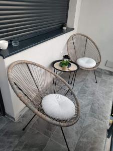 Istumisnurk majutusasutuses Harmony Studio Suite