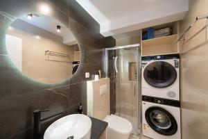 Koupelna v ubytování Christian Studio Apartments