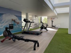 Fitness centrum a/nebo fitness zařízení v ubytování Ático Victoria