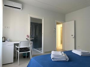 Letto o letti in una camera di Pasitea Tropea