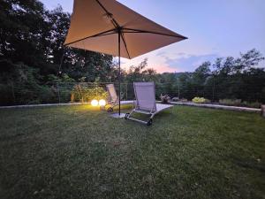 Zahrada ubytování GiardinidiEva Loft