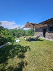Zahrada ubytování GiardinidiEva Loft