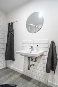 Kúpeľňa v ubytovaní Apartament Parkowy w Polanicy Zdrój