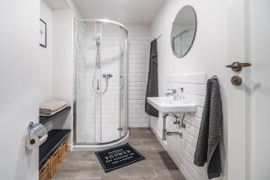 Kúpeľňa v ubytovaní Apartament Parkowy w Polanicy Zdrój