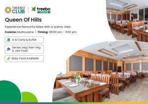 Restaurace v ubytování Treebo Premium Queen Of Hills Near Mall Road