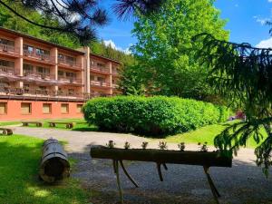 Zahrada ubytování Horský Hotel Podjavorník