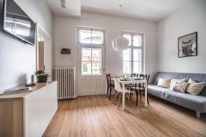 Posedenie v ubytovaní Apartament Parkowy w Polanicy Zdrój