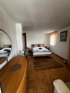 Postel nebo postele na pokoji v ubytování Holiday home in Kranevo