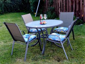 Getränke in der Unterkunft Ferienbungalow Jahnke auf Usedom mit Wlan
