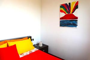 Postel nebo postele na pokoji v ubytování B&B DA CHIARA SEA SIGHT