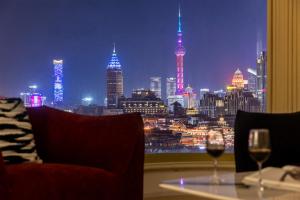 A seating area at Book and Bed - Yuyuan Garden