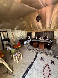 Posezení v ubytování Authentic Luxury Camp