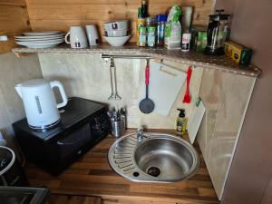 Dapur atau dapur kecil di 17b DB Airbnb