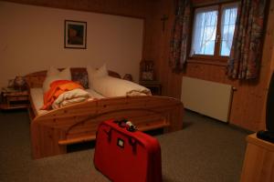 Ένα ή περισσότερα κρεβάτια σε δωμάτιο στο Hotel Gasthaus Schäfle