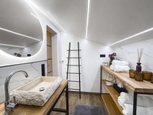 Łóżko lub łóżka w pokoju w obiekcie Boutique Hotel Pinzgauerhof