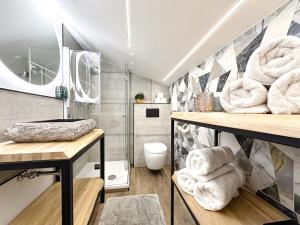 Łazienka w obiekcie Boutique Hotel Pinzgauerhof