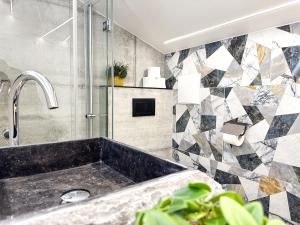 Łazienka w obiekcie Boutique Hotel Pinzgauerhof