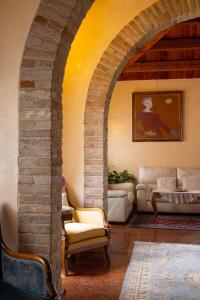 Posezení v ubytování CASA ELSA Charming Apartment