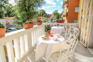Μπαλκόνι ή βεράντα στο Albergo Athena