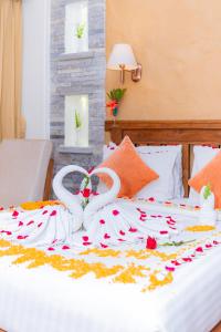 Katil atau katil-katil dalam bilik di Pokhara Batika