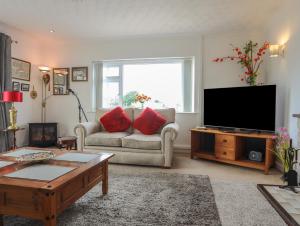 TV a/nebo společenská místnost v ubytování Greenfield