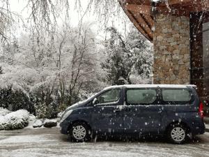 Design Suites Bariloche durante o inverno