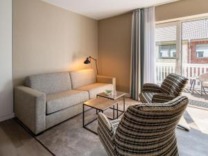 Posezení v ubytování Hotel am Schlosspark garni