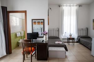 Posezení v ubytování B&B Regina Carolina