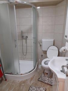 Koupelna v ubytování Apartman studio T&S