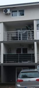 Balkón nebo terasa v ubytování Apartman studio T&S