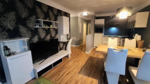 Køkken eller tekøkken på Xenos Apartment + 7 billeder