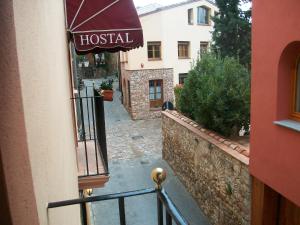 The building in which a vendégházakat is located